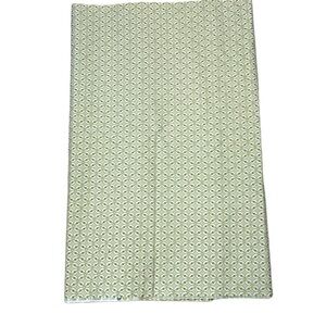 Art gallery filigree collection 100% cotton 2.5 yards 42” wide light green white